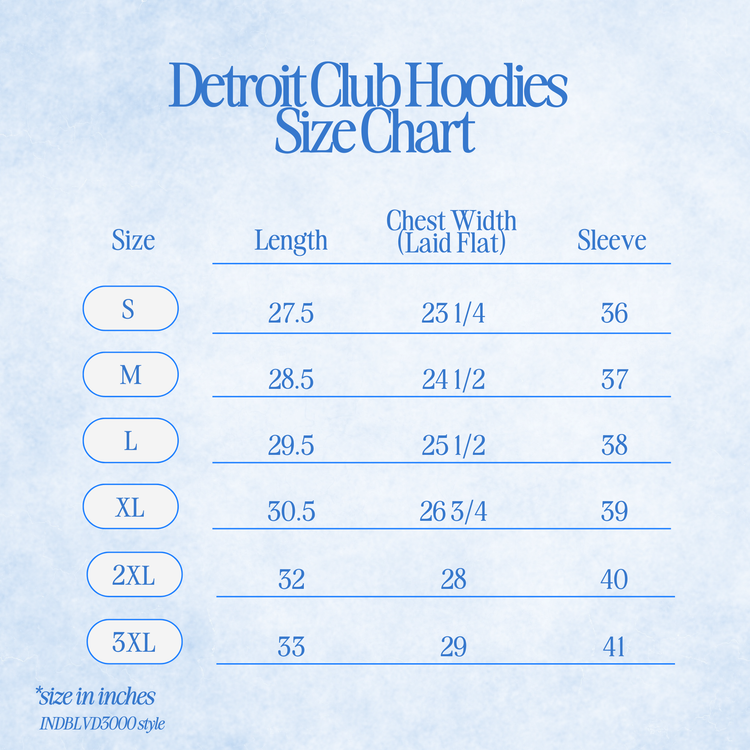 PREORDER Detroit Football Club Hoodie