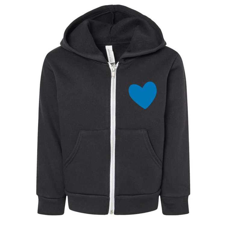 Children Zip Up I Love You So Much Hoodie
