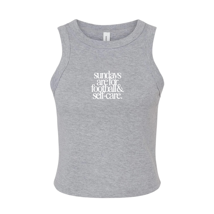 Sundays Are for Football and Self-Care Baby Tank