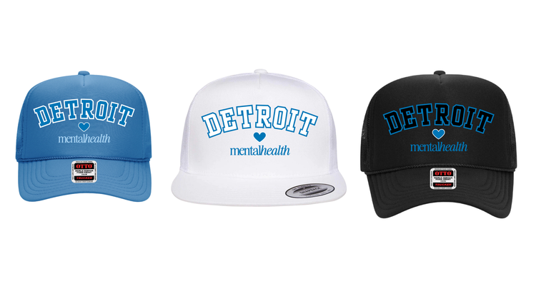Detroit ♥ Mental Health Trucker Hat