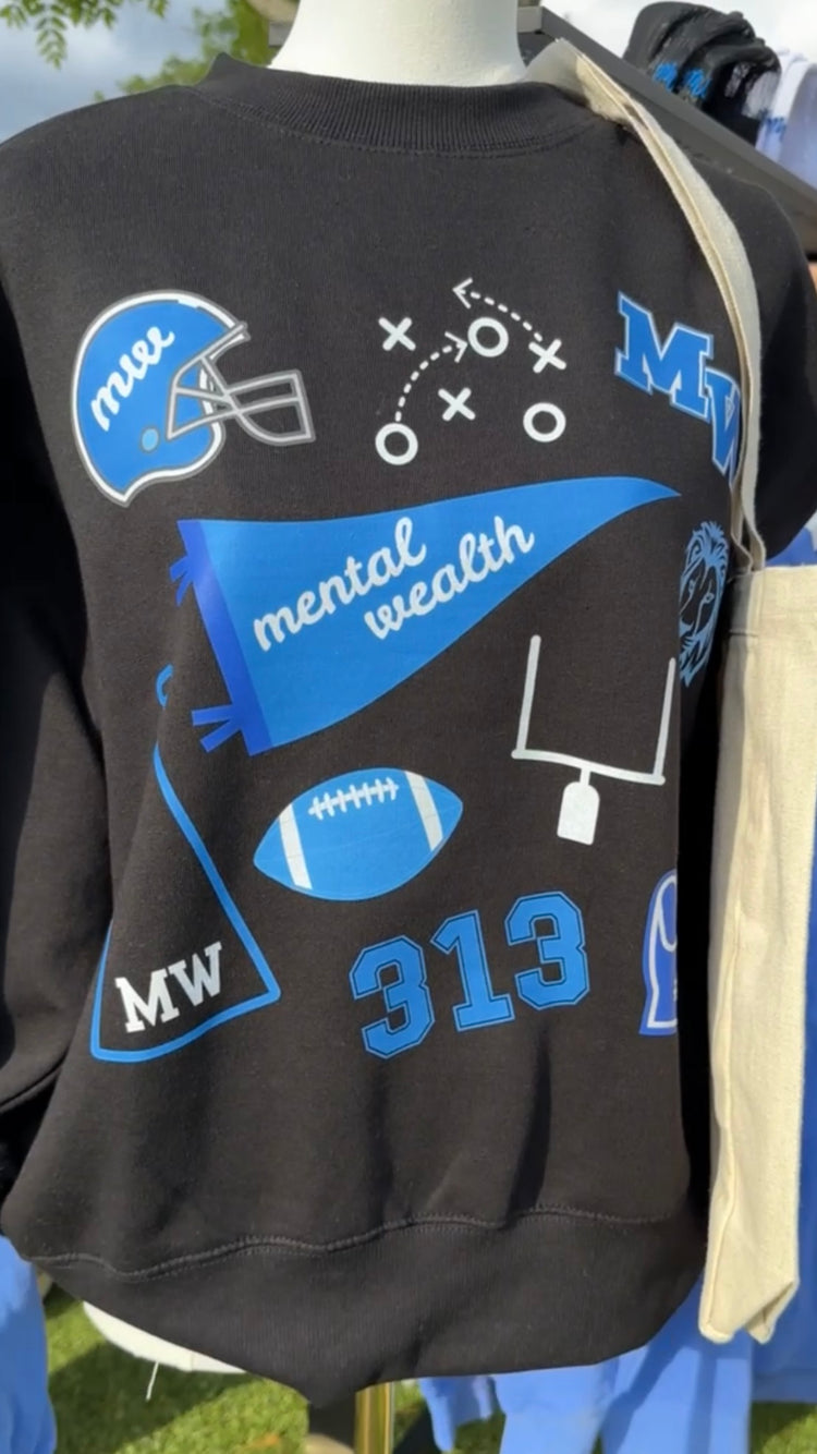 Mental Wealth Game Day Top