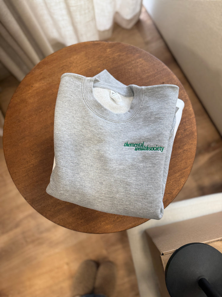 Mental Wealth Logo Crewneck