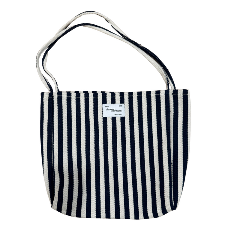 The Seaside Stripe Tote