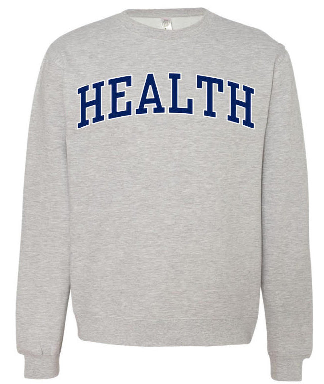 HEALTH Embroidered Crewneck
