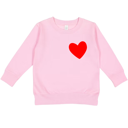 I Love You So Much: Toddler Crewneck