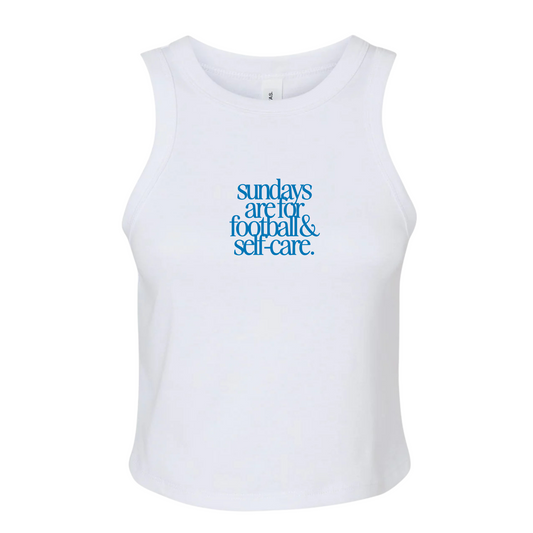 Sundays Are for Football and Self-Care Baby Tank