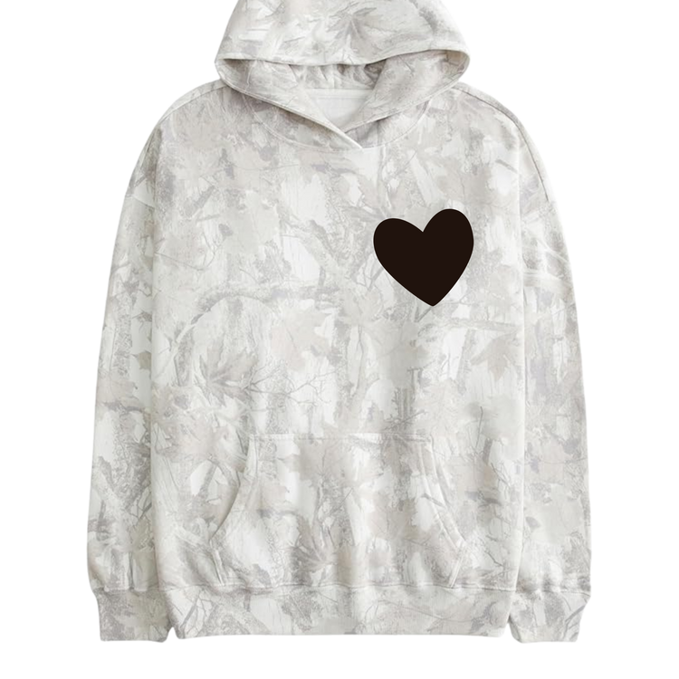 I Love You So Much Camo Hoodie