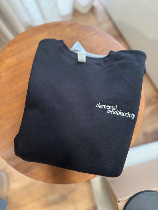 Mental Wealth Logo Crewneck