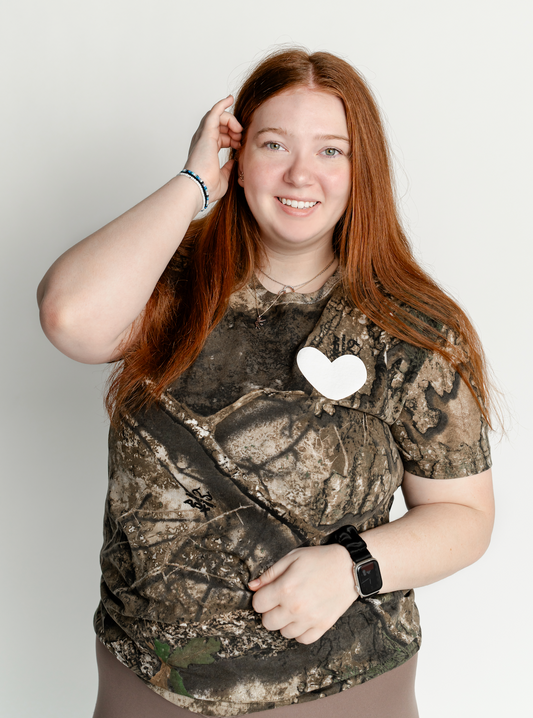 I Love You So Much Camo T-Shirt Puffy Print