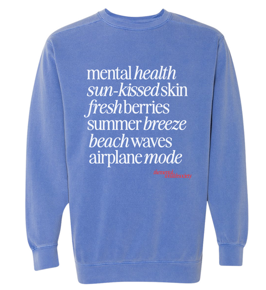 Our Favorite Things Sweatshirt (Summer '25 Edition)