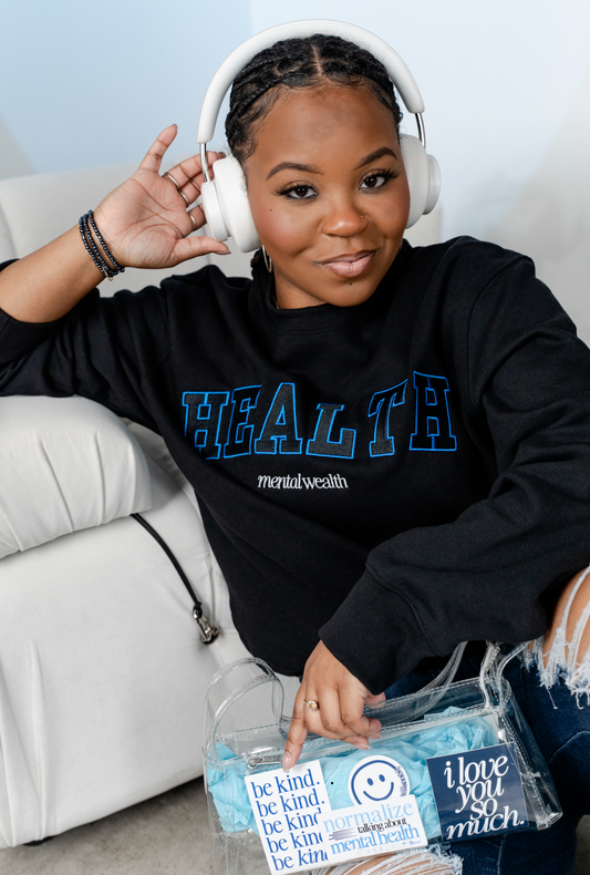 HEALTH Embroidered Crewneck, Gameday Edition