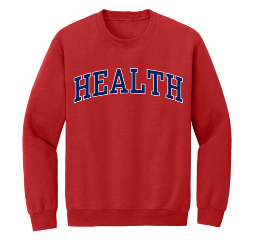HEALTH Embroidered Crewneck