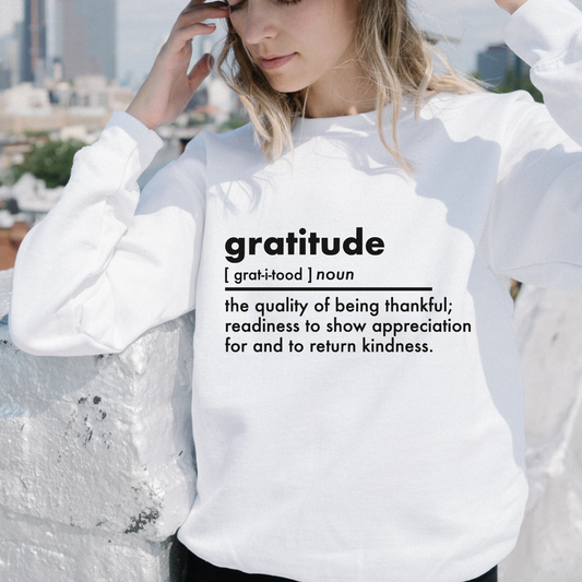 Gratitude Crewneck