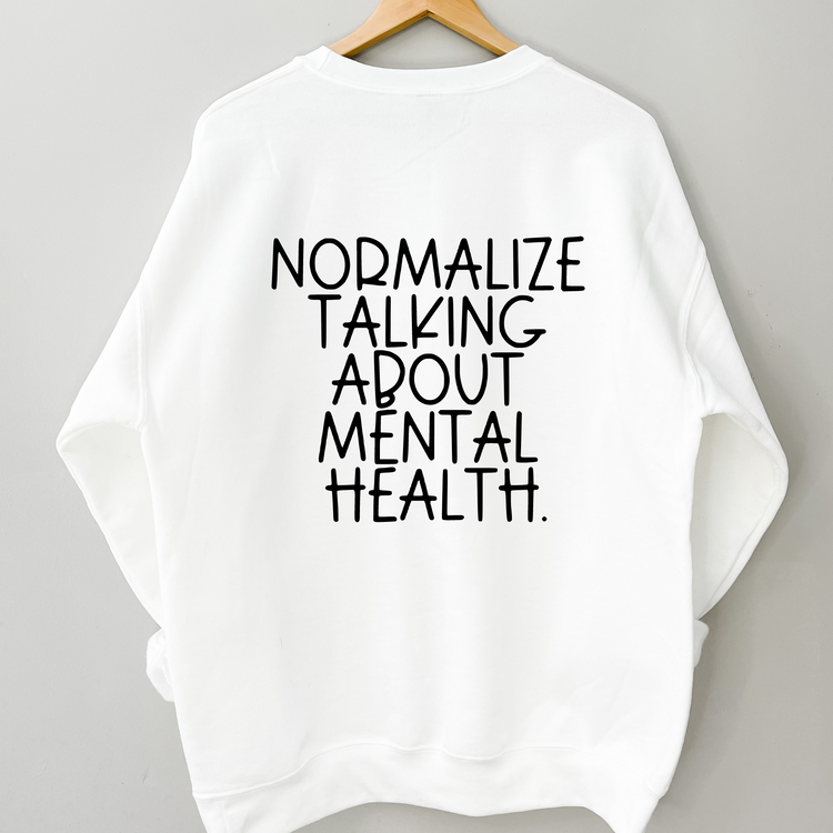 Normalize Mental Health Crewneck