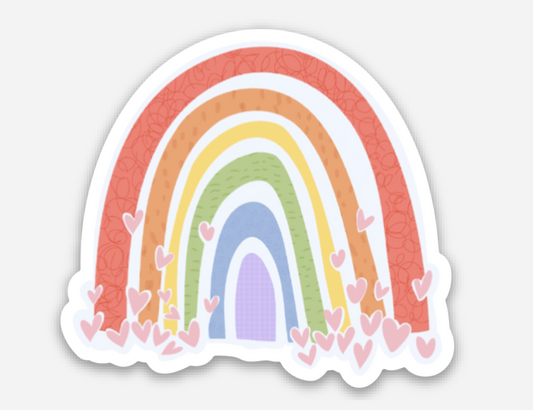 Happy Rainbow Sticker